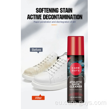 Athletic Shee Cleaner Shee garbiketa Spray zapata garbitzailea